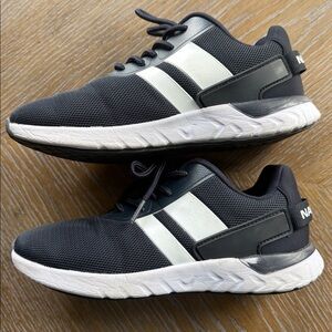 Nautica Manapin Boys Navy Blue/White. Mesh Lace Up athletic Sneakers Size 1